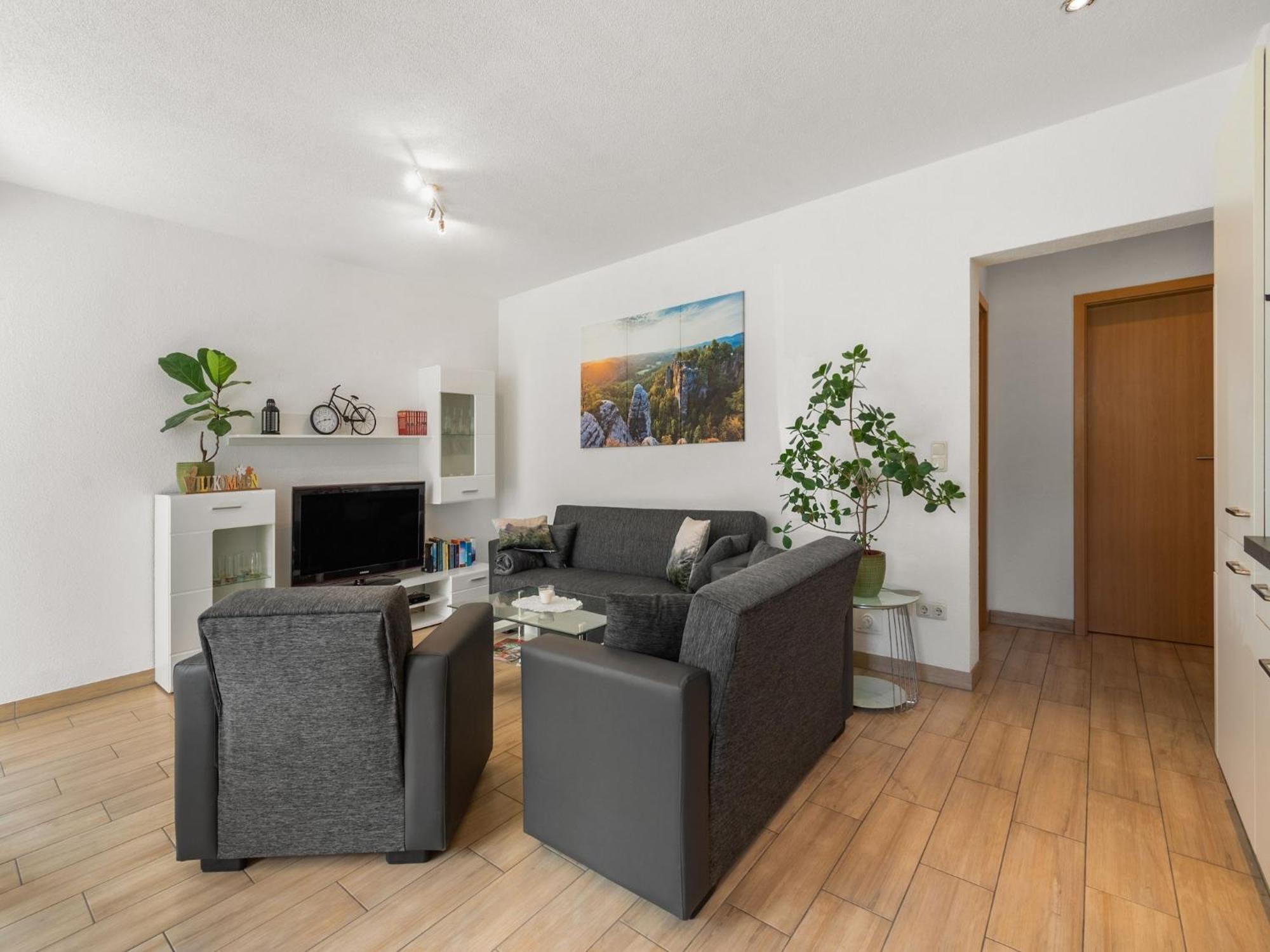 Modern Apartment In Sebnitz With A Terrace In Зебниц Екстериор снимка